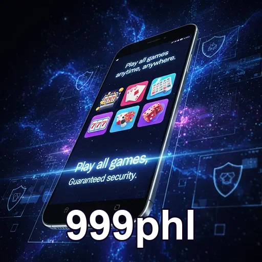 User enjoying mobile casino gaming on the 999phl app