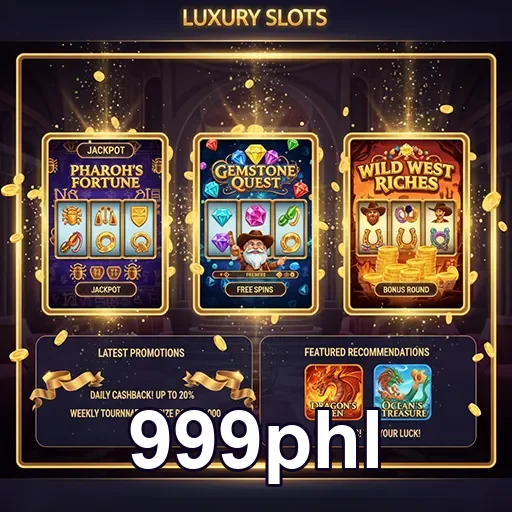 999phl luxury slots promotions